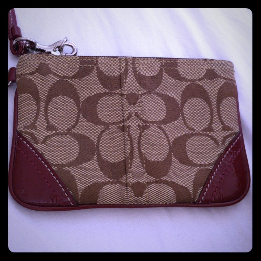 Coach wristlet